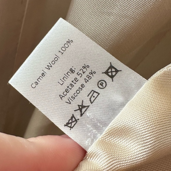 The FOLD London Claremont Camel Coat size 10 - Picture 4 of 9